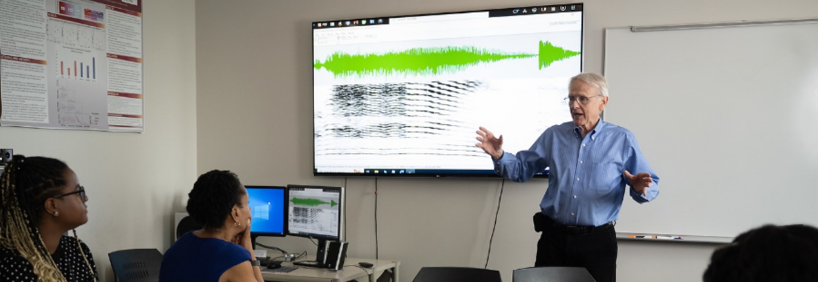 Dr. Oller in his lab