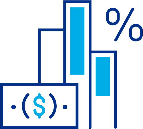 money growth chart icon