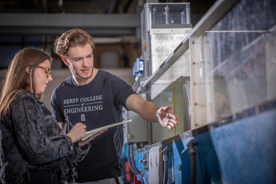 Engineering management students at UofM Global